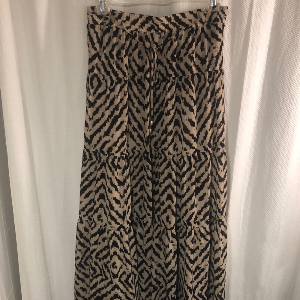 Leopard Maxi skirt
